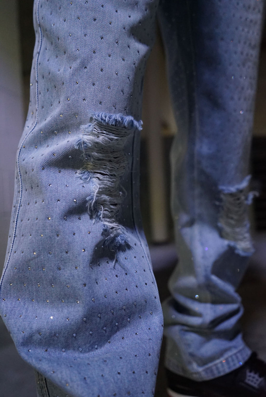 Rhinestone Denim