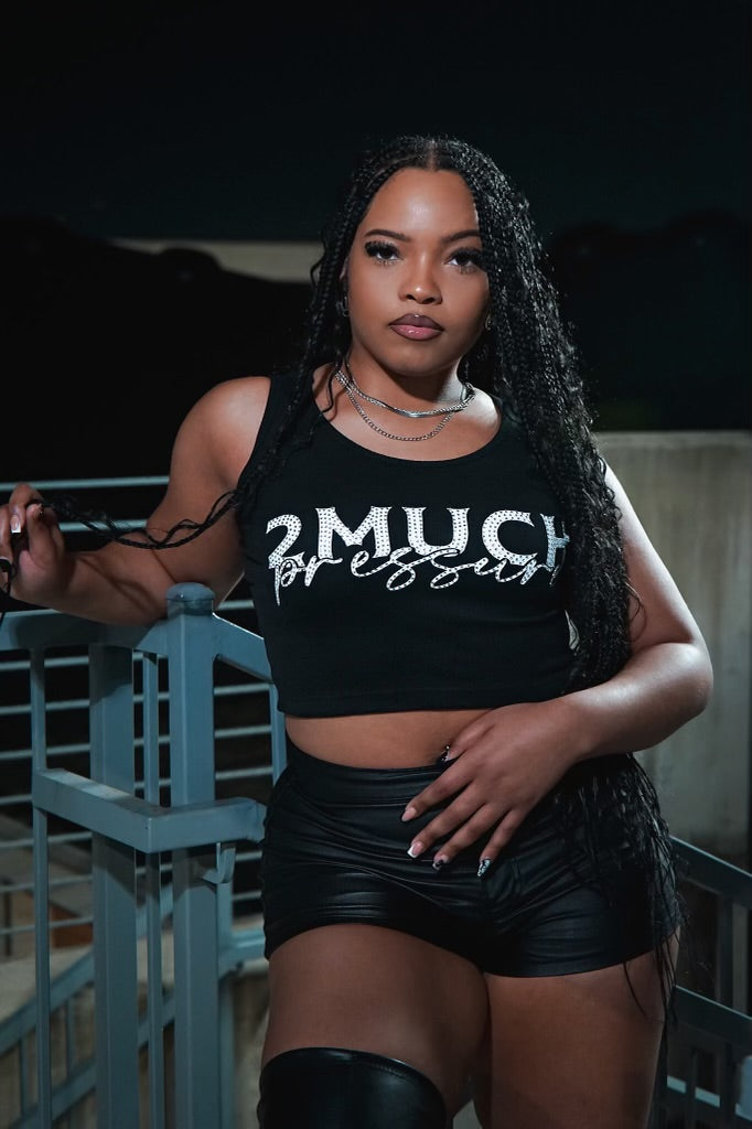 Ladies Cropped tank top