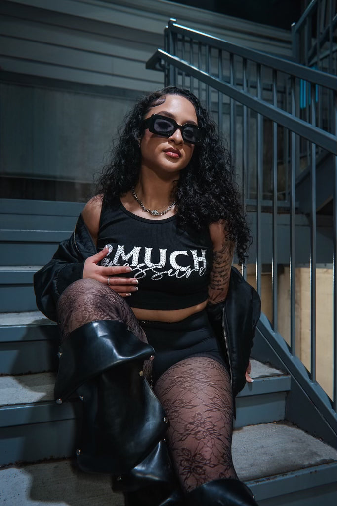 Ladies Cropped tank top