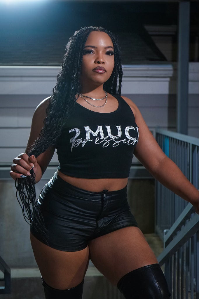 Ladies Cropped tank top