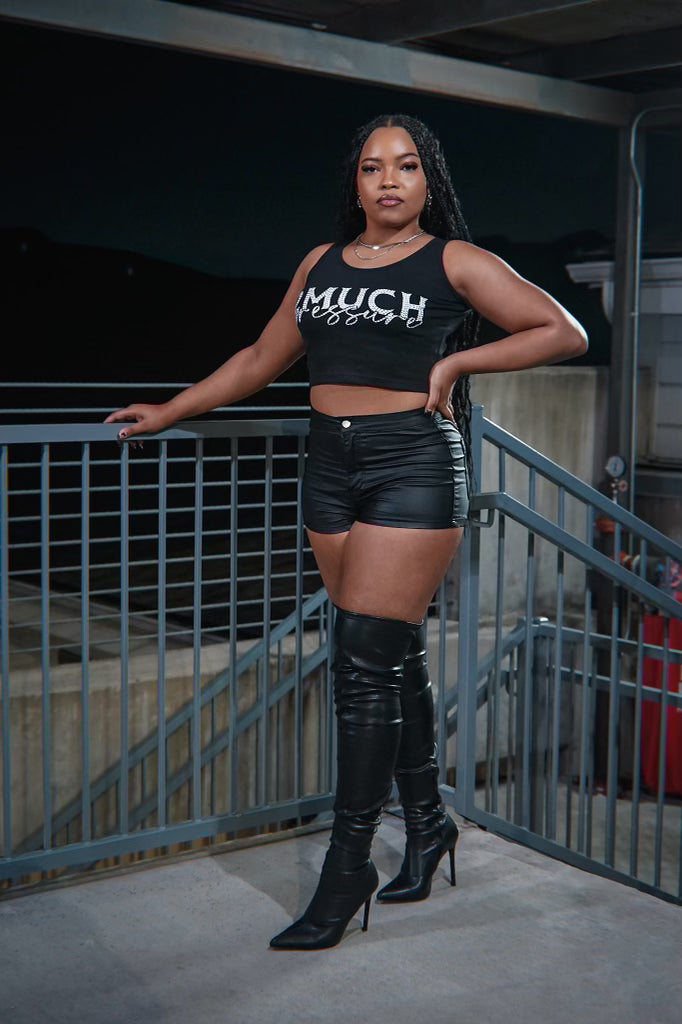 Ladies Cropped tank top